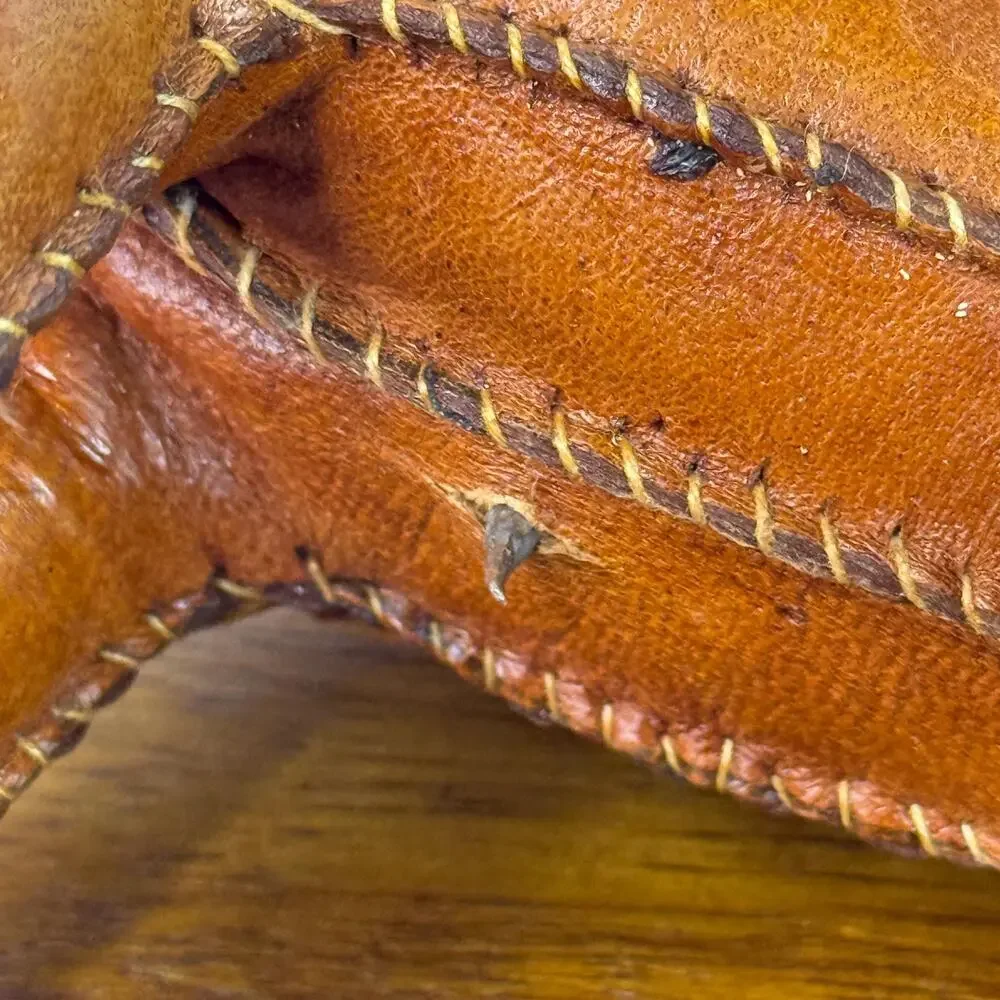 Handmade vintage leather